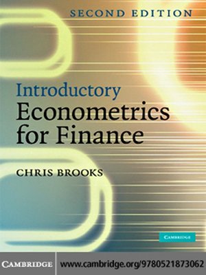 cover image of Introductory Econometrics for Finance